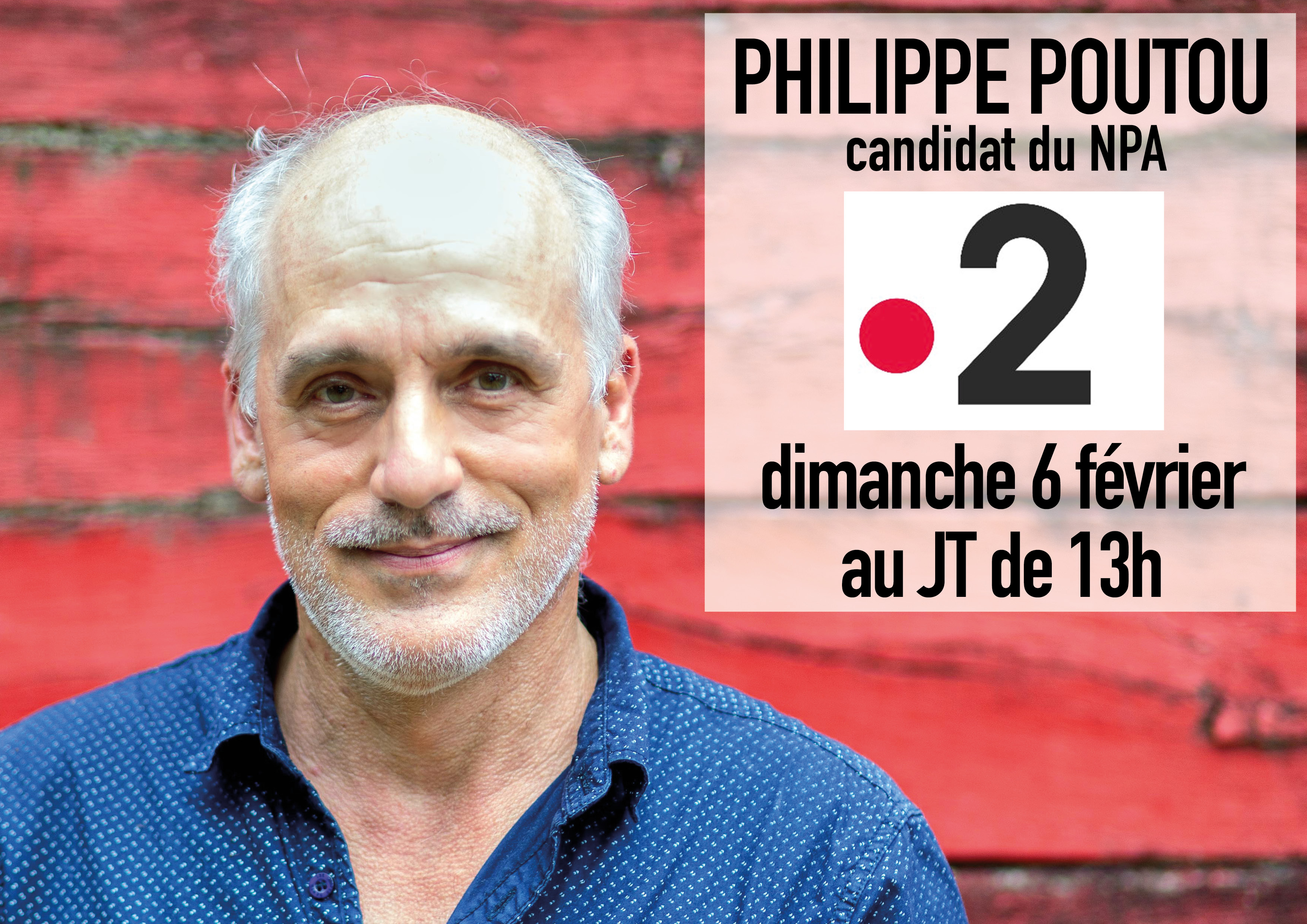 Philippe Poutou dans le journal de France 2 L’Anticapitaliste