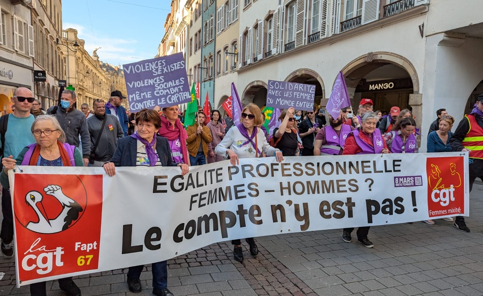 La manifestation du 8 mars 2025 à Strasbourg