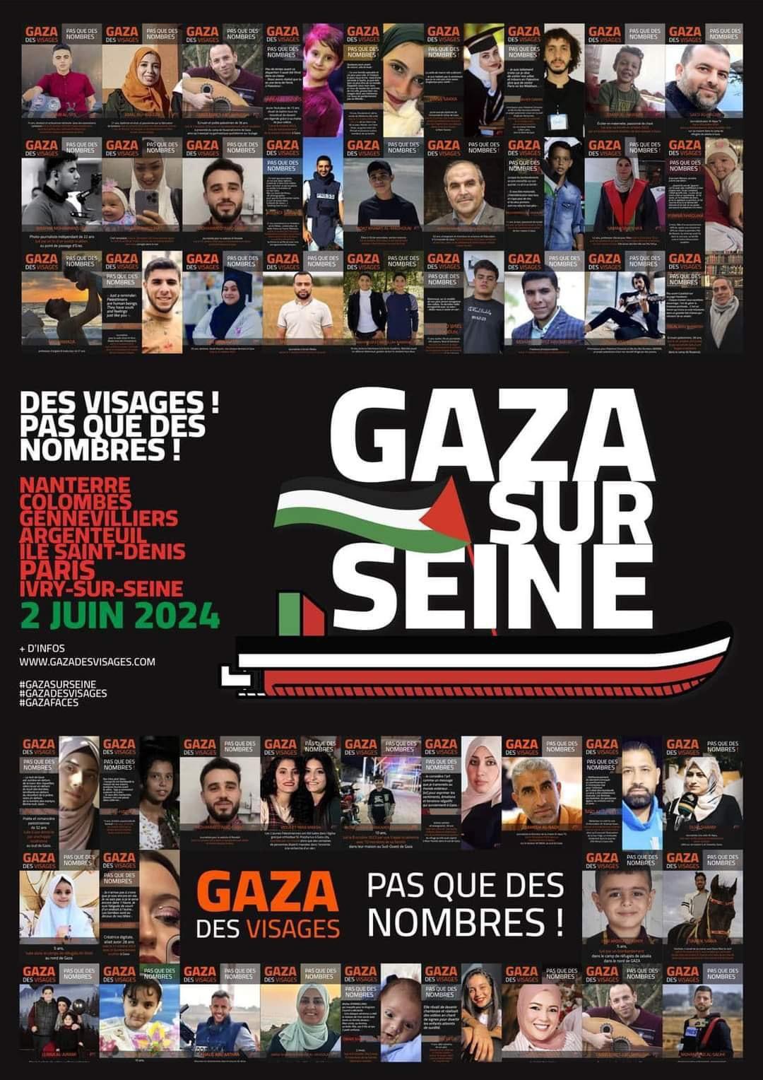 L'affiche de Gaza-sur-Seine