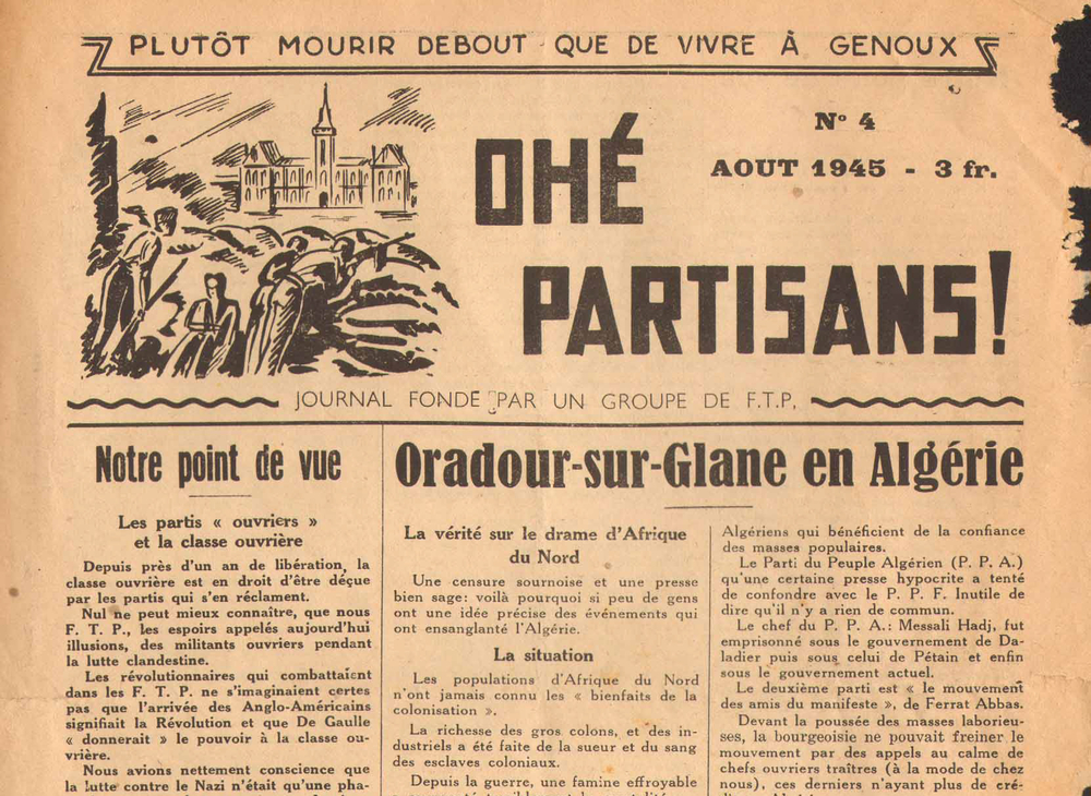 L’autre 8 Mai 1945 : Les Massacres De La France Coloniale En Algérie ...