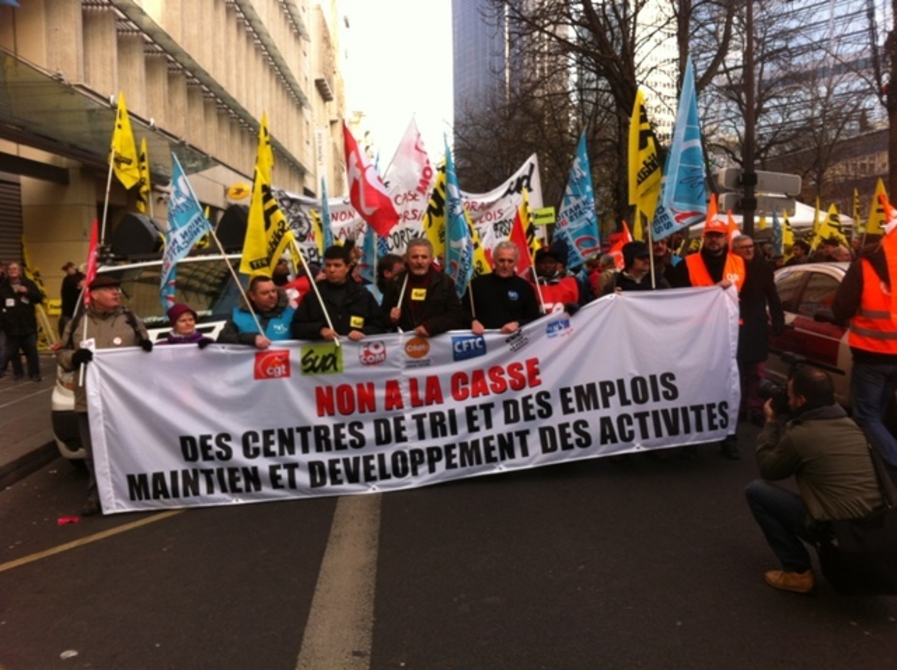 La Poste grève historique dans les centres de tri L’Anticapitaliste
